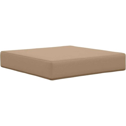  Jastuk za vanjsku sofU 3 pcs Sivo-smeđa Poliester - Sivo-smeđa 60 x 60 cm 1x sjedalo +1x naslon +1x bočna strana (2D s bartagom) Slike