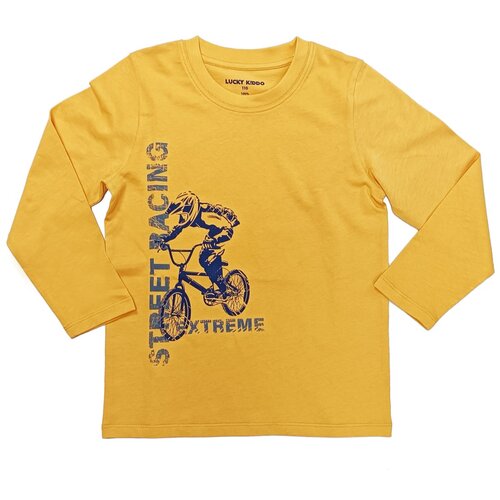 Lucky Kiddo majica DR LK-KBT LS 2_24 023699 M žuta 110 Cijene