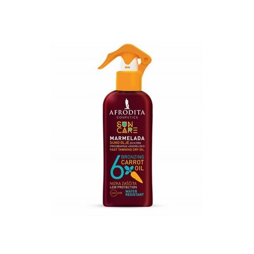 Sun CARE MARMELADA Bronzing carrot oil SUHO ULJE SPF 6 Slike