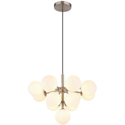 Globo 56143-13G - Luster na sajli GRAPPY 13xG9/5W/230V prečnik 56 cm zlatna Cene