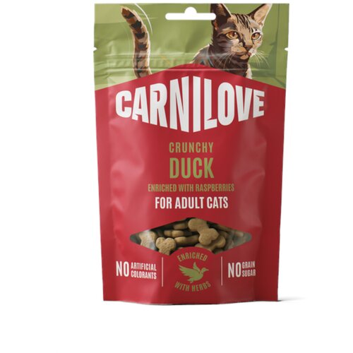 Carnilove Cat Crunchy Snack - Pačetina s malinama 50 g Cijene