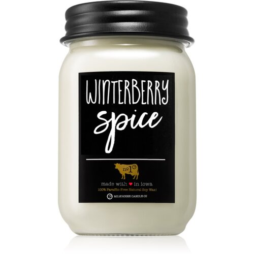 Milkhouse Candle Co. Farmhouse Winterberry Spice di&amp;scaron;eča sveča 369 g Slike