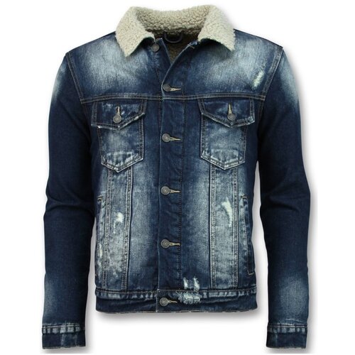 Warren Webber Jeans jakne 100898934 Modra Slike