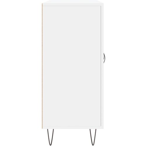  Komoda bijela 90x34x80 cm od konstruiranog drva Slike