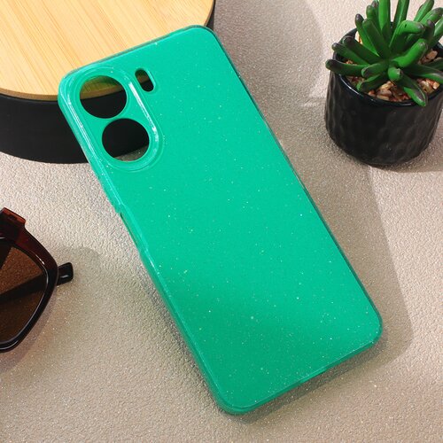  Torbica sparkle dust za xiaomi redmi 13C zelena Slike