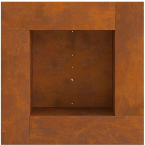 VidaXL Istrovani čelik/Smeđa Istrovani čelik 60 x 60 x 30 cm Slike