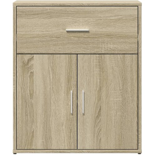  Komoda sonoma hrast 60 x 31 x 70 cm od konstruiranog drva Smeđa Slike
