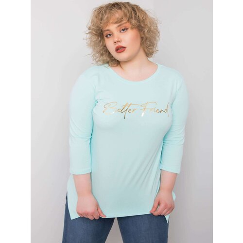 RELEVANCE Blouse-RV-BZ-6230.05X-light blue Cene