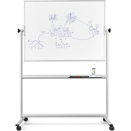 magnetoplan vrtljiva tabla, jeklena pločevina, lakirana, šxv 1320 x 1834 mm Cene