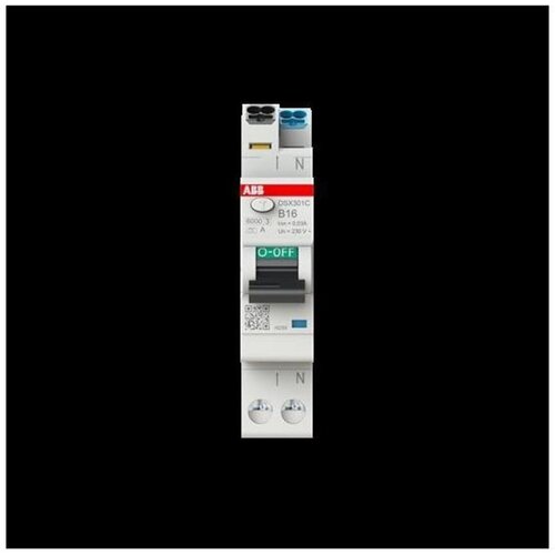 ABB Stotz S&J T&B ABB Stotz S&J RCD/ARC stikalo 6kA, 1P+N, 30mA DSX301C B16 A30, (21223901) Cene