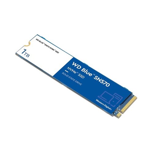Western Digital 1TB M.2 NVMe Gen3 WDS100T3B0C SN570 Blue SSD disk Slike