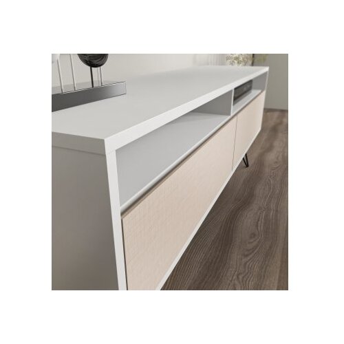 Hanah home V komoda Flay, 140x53.2x35 cm, bijela Slike