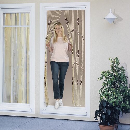 Maximex Zavjesa za vrata od bambusa u prirodnoj boji 90x200 cm &amp;ndash; Slike