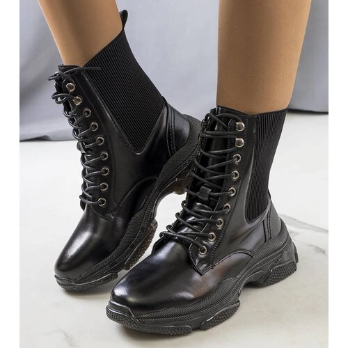 Gemre Black ankle boots Sedile Cene