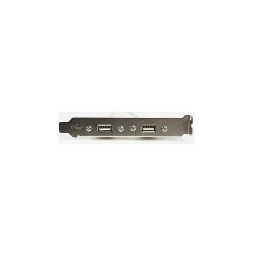 Gembird CCUSBRECEPTACLE double USB receptacles on bracket 25cm Slike
