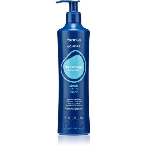 Fanola Wonder No Orange Extra Care Mask nevtralizacijska maska za rjave odtenke 350 ml Slike