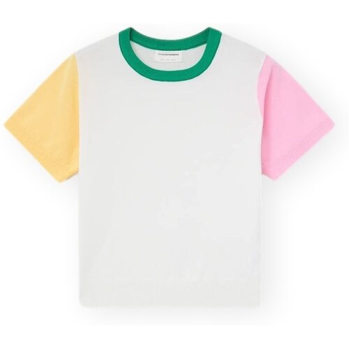 Compania Fantastica Majice s kratkimi rokavi COMPA&Ntilde;IA FANT&Aacute;STICA T-Shirt 10453 - Multicolor Bela Cene