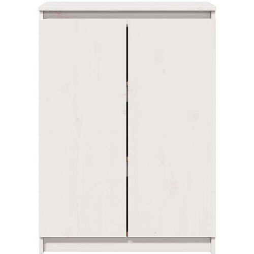 VidaXL Komoda bijela 60 x 36 x 84 cm od masivne borovine Slike