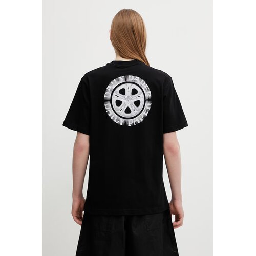 Daily Paper Majice s kratkimi rokavi WHEEL SS TEE Črna Cene