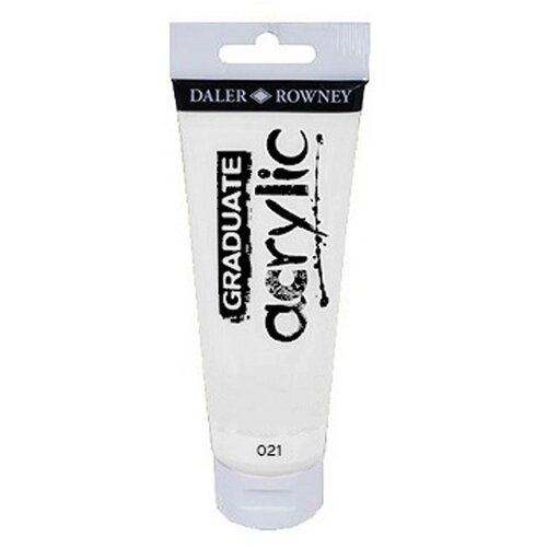 DALER ROWNEY akrilna boja   GRADUATE 120 ml | 020 Pearlescent white Cene