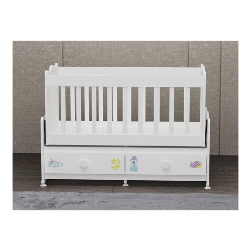 Futrix Kolevka za bebe ljuljajuća sa dve fioke mdf Snovi ( 32626 ) Cene