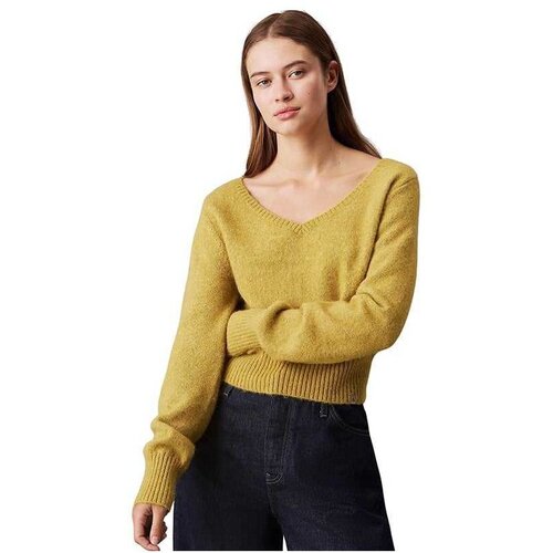Calvin Klein ženski džemper sa v izrezom CKJ20J224801-LMD Cene