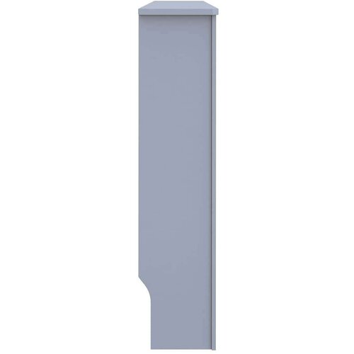 VidaXL pokrivač radijatora 2 pcs siva 152 x 19 x 81.5 cm Slike