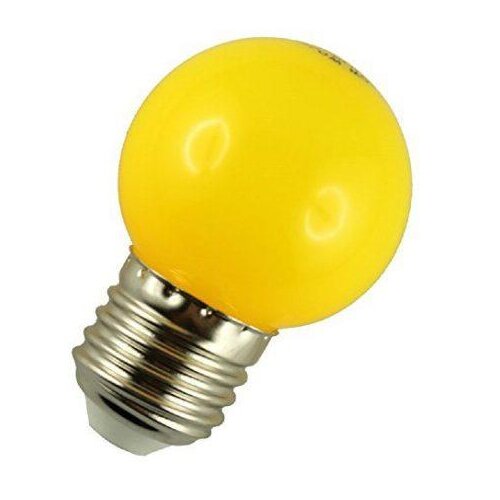 SMD led žarnica - sijalka E27 1W (10W) rumena Slike