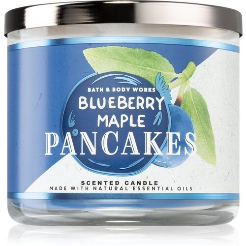 Bath & Body Works Blueberry Maple Pancakes mirisna svijeća 411 g Cijene