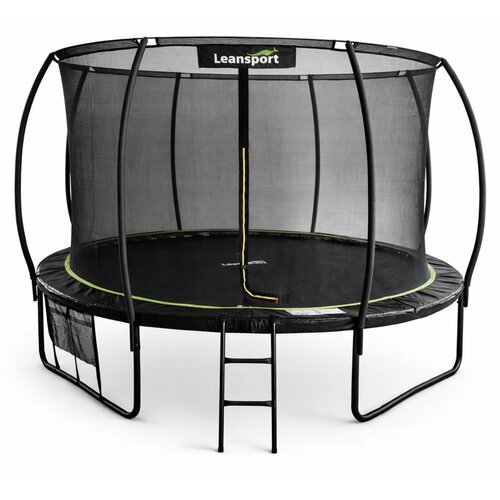  Trampolin LINE 366 cm - crni - zeleni Cijene