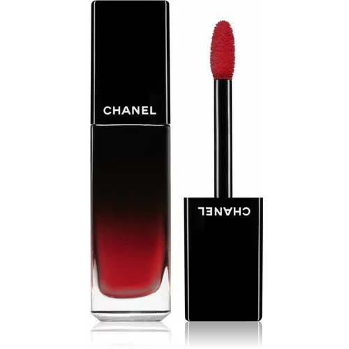 Chanel Rouge Allure Laque dolgoobstojna tekoča šminka vodoodporna odtenek 80 - Timeless 5,5 ml