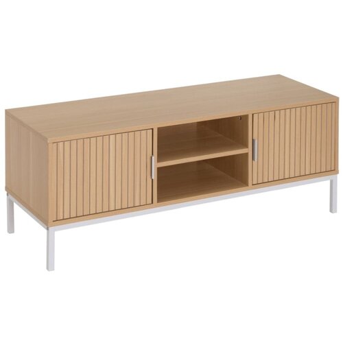Casa Selección TV omarica v hrastovem dekorju v naravni barvi 120x45x40 cm Mid-Lines – Cene