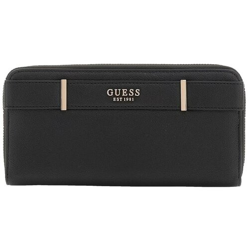 Guess Denarnica ANADELA SLG LARGE ZIP Črna Slike