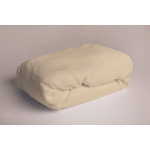 Jerry Fabrics Žuta plahta s gumom od mikropliša 180x200 cm – Cijene