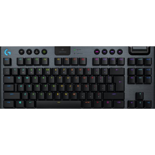Logitech G915 X LIGHTSPEED Wireless Gaming Keyboard - BLACK - US INT'L - 2.4GHZ/BT - EMEA28i-935 - TACTILE Cijene