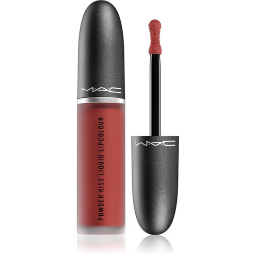 MAC Cosmetics Powder Kiss Liquid Lipcolour mat tekoča &amp;scaron;minka odtenek Marrakesh-Mere 5 ml Slike