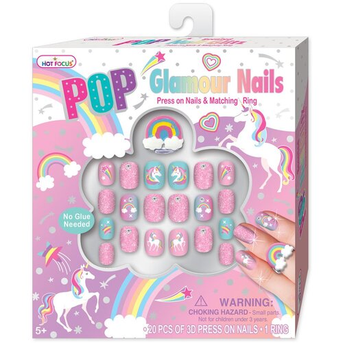 Hot Focus set za nokte i prsten Jednorog Slike