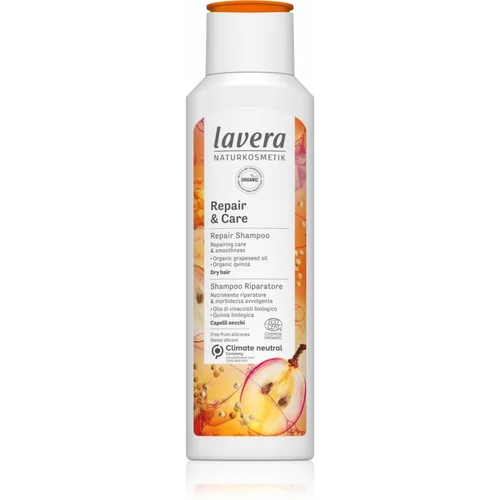 Lavera Repair & Care regenerirajući šampon za suhu kosu 250 ml