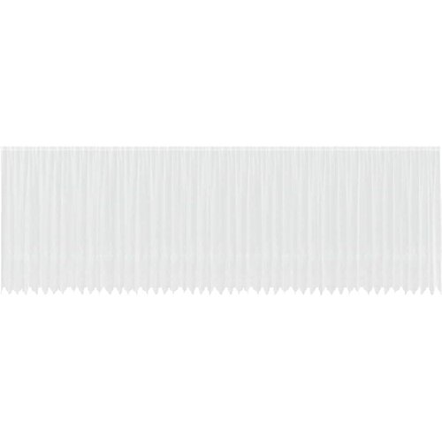 vidaXL Čipkasta Zavesa z zavesami Bela 220 x 1200 cm Poliester, (5000149166) Cene