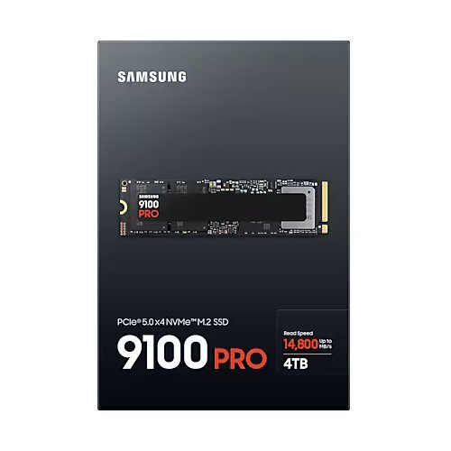 Samsung SSD 9100 PRO 4TB NVMeM.2,PCIe 5.0 x414700MB/s read,13400MB/s write Cijene