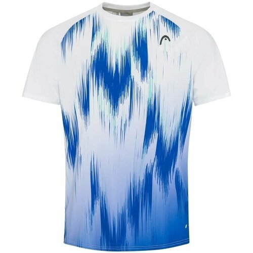 Head Topspin T-Shirt Men White/Print Vision M Majica za tenis Slike