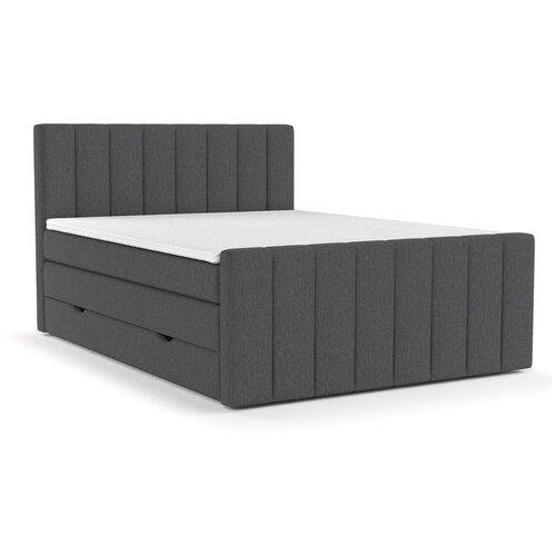 Maison de R&amp;ecirc;ve Siva boxspring postelja s prostorom za shranjevanje 200x200 cm Ruby &amp;ndash; Slike