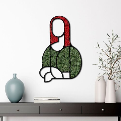 Wallity zidna dekoracija Moss-Mona Lisa, 48x31cm, Šarena Cene