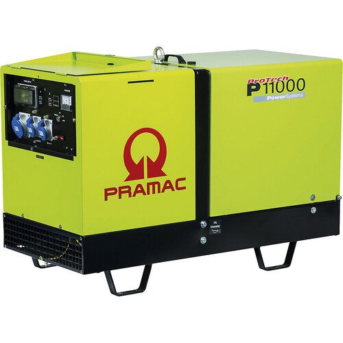 Pramac Agregat serije P, dizelski, 400/230V, P 11000 - zmogljivost COP 6,00 kVA (230 V) / 10,00 kVA (400 V), 5,4 / 8,0 kW Cene
