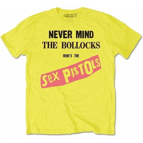 Sex Pistols Košulja NMTB Original Album Yellow S