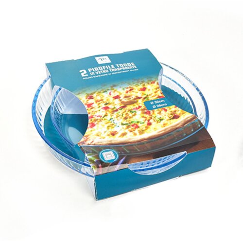 Mhome Pekač za pito Bakeware, steklo, 2 kos Cene