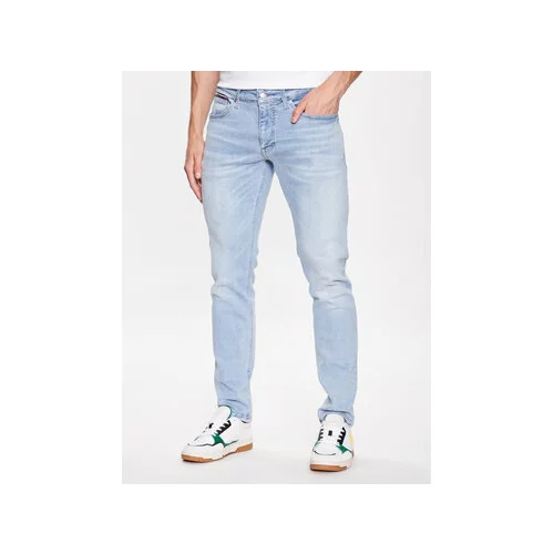 Tommy Jeans Jeans hlače Scanton DM0DM16048 Modra Slim Fit