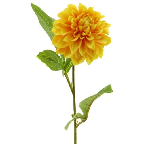 Dekordom Cvet dahlia 50cm 13266-2 - yellow - nnt ( 040054 ) Slike