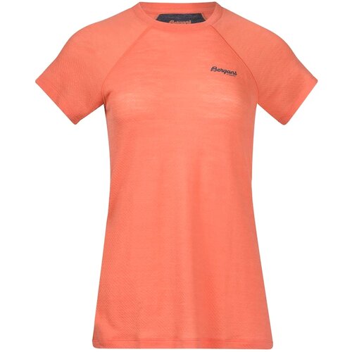 Bergans Women's T-shirt Floyen Wool Tee Orange Slike