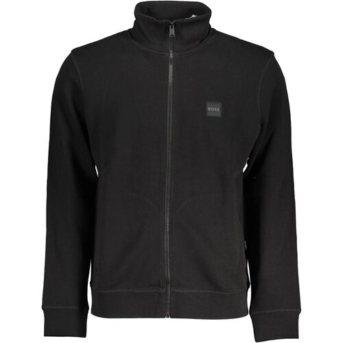 Boss HUGO MEN&amp;amp;#39;S BLACK ZIPPED SWEATSHIRT Slike